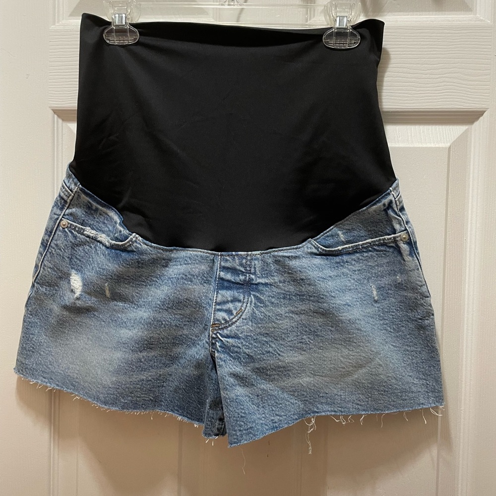 NWT Loft maternity denim shorts